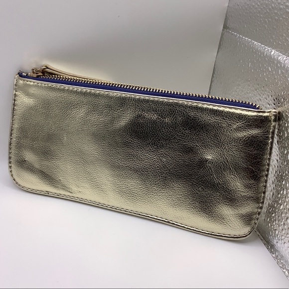 Steve Madden Gold Clutch - Picture 2 of 5